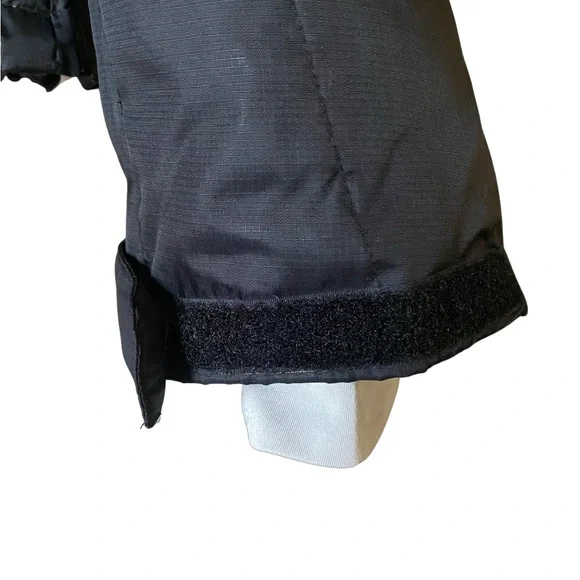 Black Precision Mountainwear Black Coat with Detachable Hood - Picture 12 of 15